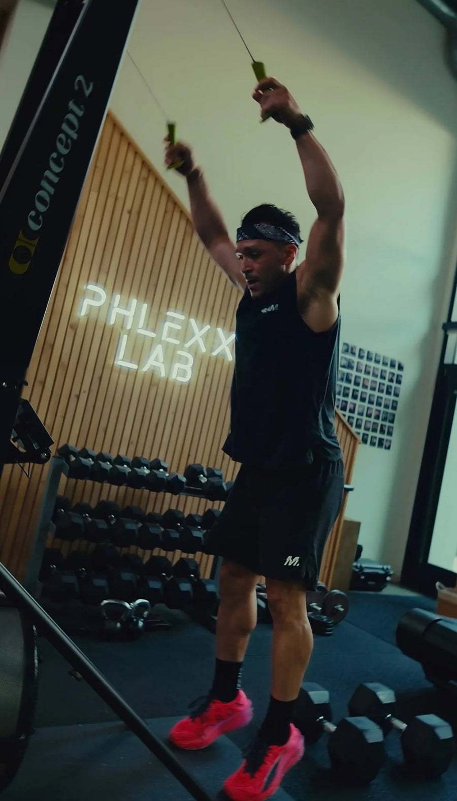 Mario training at Phlexx Lab